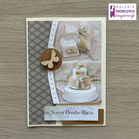 Kartka okolicznościowa „Na Nowej Drodze Życia” – 10,5 x 15